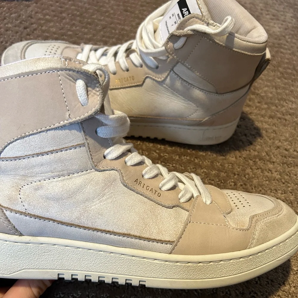 Axel Arigato Dice Hi Sneaker beige/ off white high tops - Picture 4 of 6